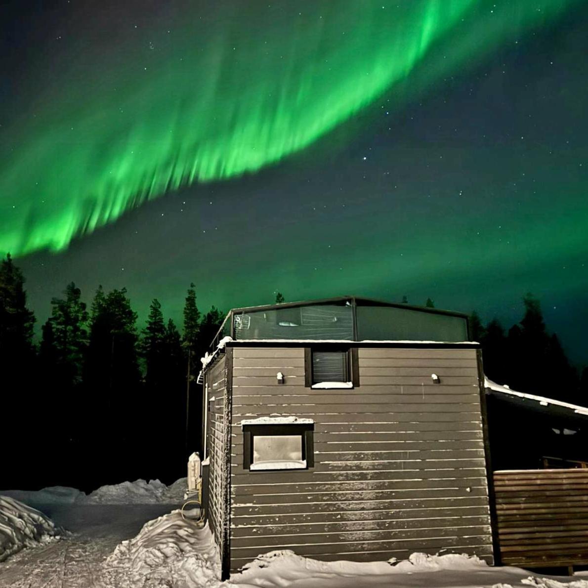 Levi Sky Igloo With Private Sauna And Hot Tub ภายนอก รูปภาพ