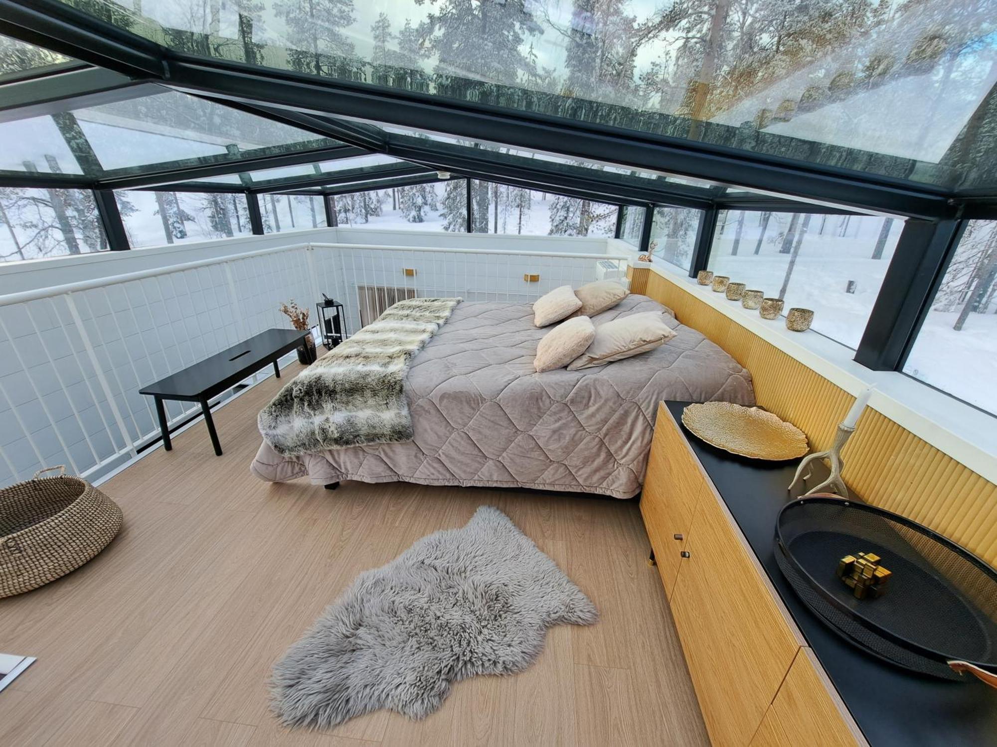 Levi Sky Igloo With Private Sauna And Hot Tub ภายนอก รูปภาพ